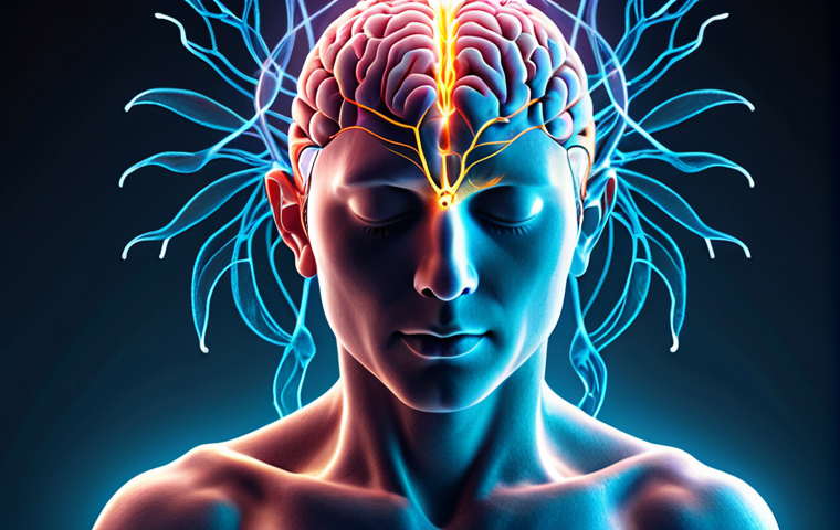 A conceptual illustration of a dynamic brain, with glowing, intricate neural pathways forming and strengthening, representing neuroplasticity. In the foreground, a serene figure is meditating, enveloped by subtle, positive energy flows, symbolizing the shaping of the mind through daily practices like mindfulness and gratitude. The overall mood is one of peace, growth, and inner transformation.