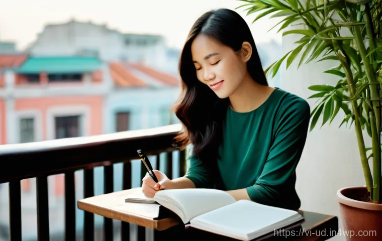 긍정심리학의 기법을 통한 불안 극복 - Prompt 1: Serene Gratitude and Mindful Reflection**